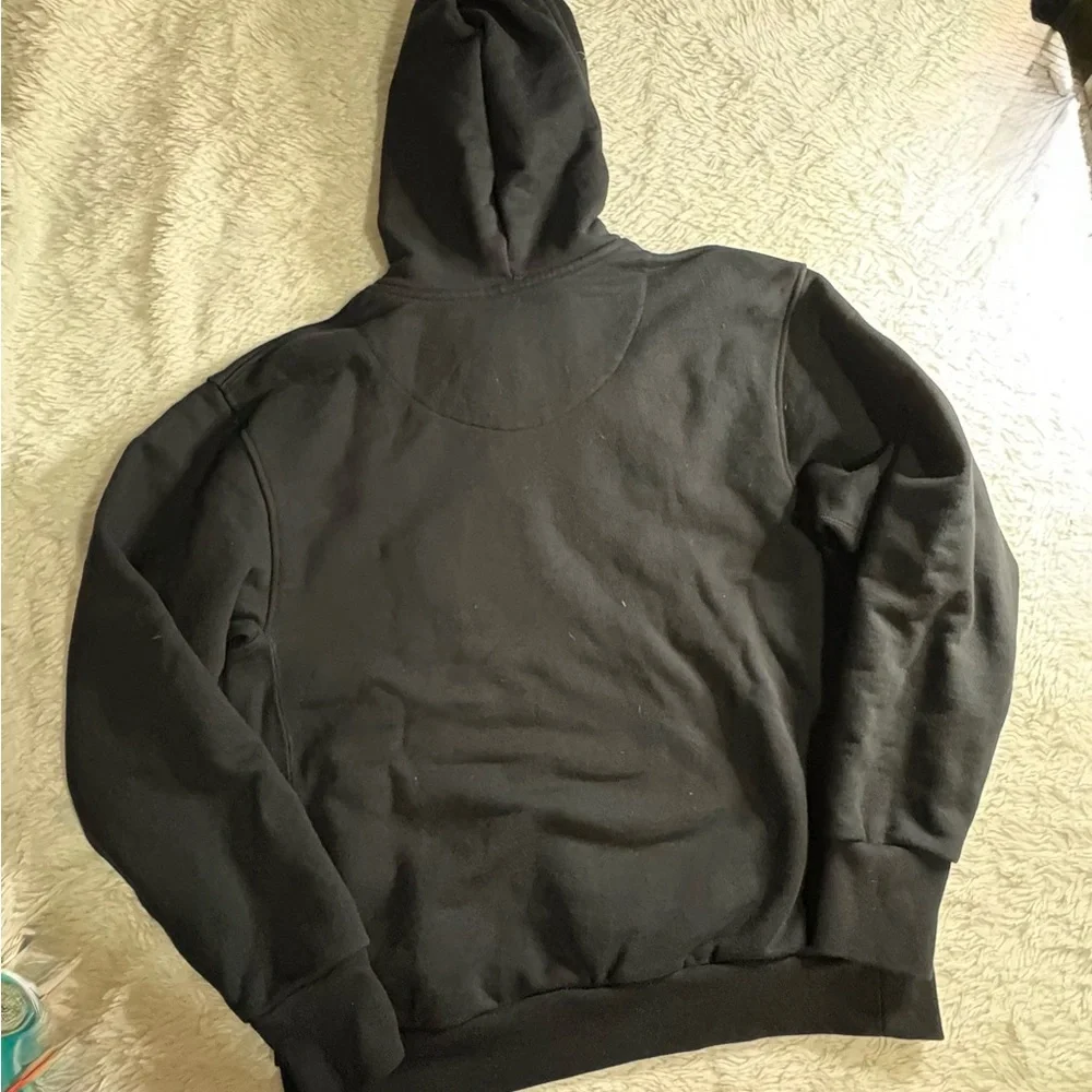 NIKE Miami Heat Black Embroidery Heavy Hoodie Size M Men's